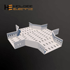 HORIZONTAL CROSS BEND OF PERFORATED CABLE TRAY
