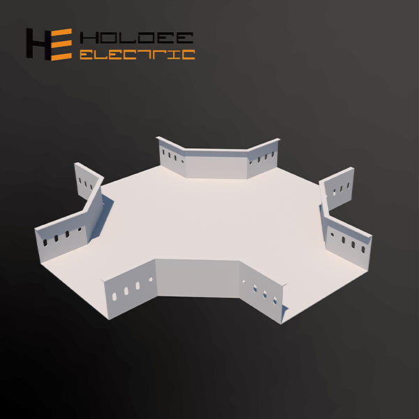 HORIZONTAL CROSS BEND OF CABL TRUNKING
