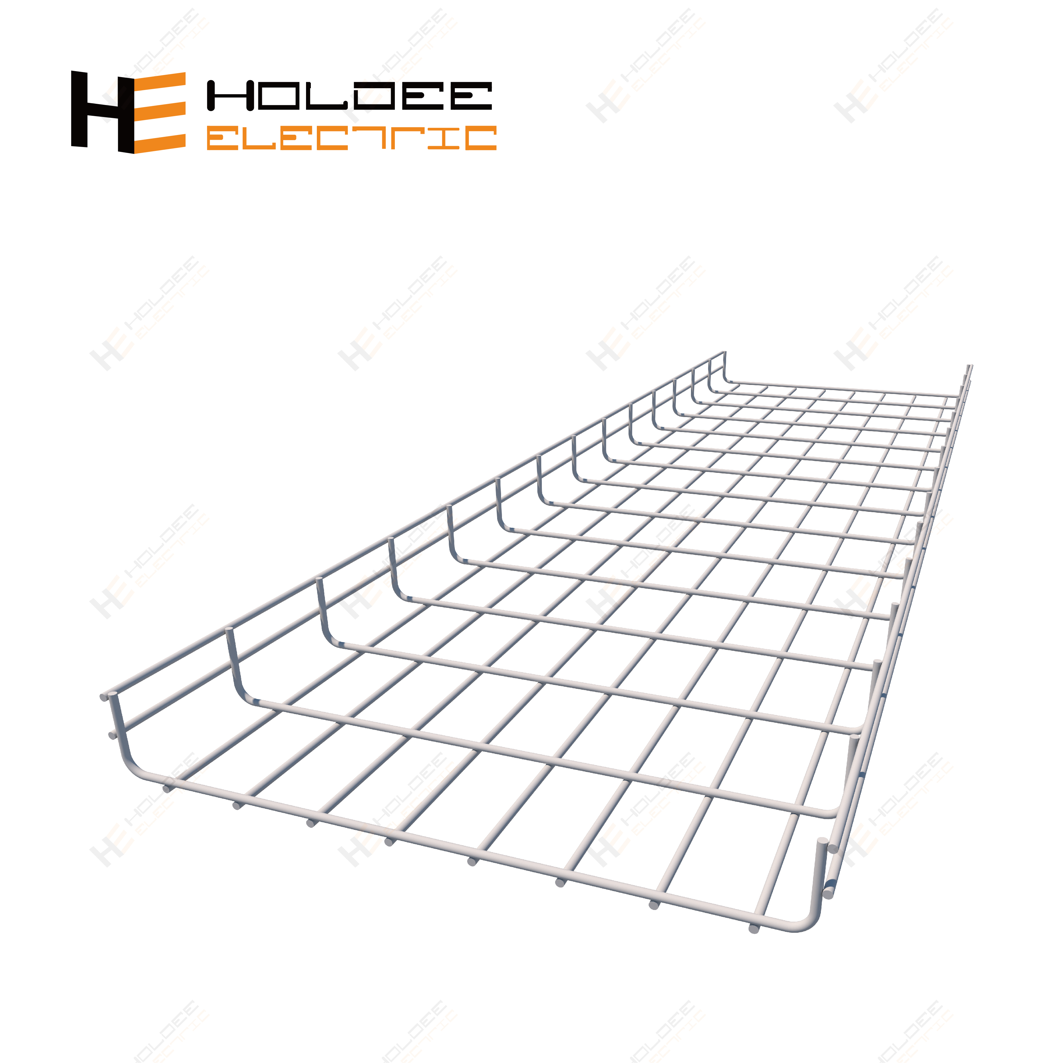HE Wire Mesh Cable Tray 50mm Height For Cable Management