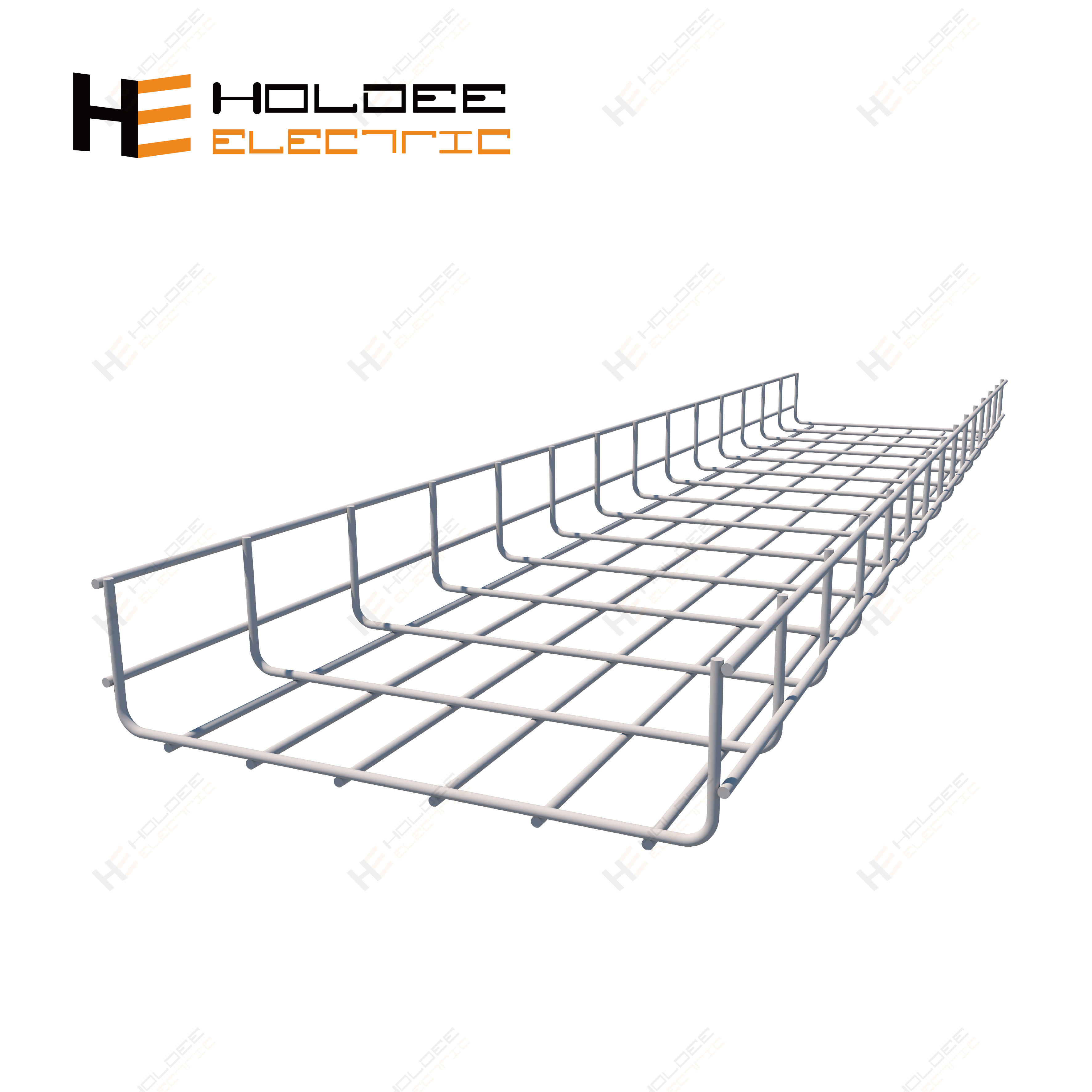HE Wire Mesh Cable Tray With 75mm Height